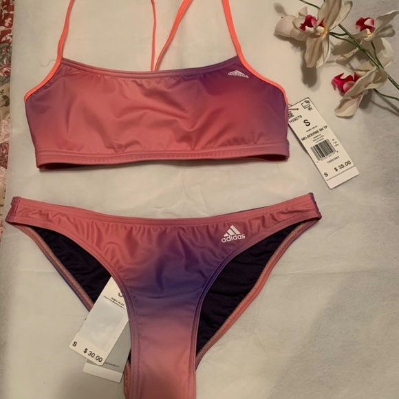 Adidas 2 piece swimsuit new with tags - Picture 3 of 8
